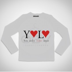 Long Sleeve T-shirt  "YOLO"