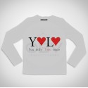 Long Sleeve T-shirt  "YOLO"