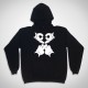 Hooded  Sweatshirt "Mouse Skull"