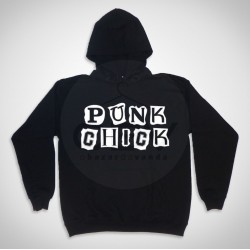 Hooded  Sweatshirt "Punk Chic"