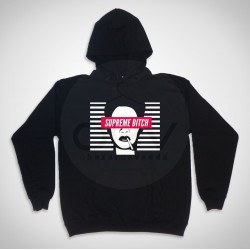 Sweatshirt Com Capuz "Supreme Bitch"