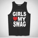 Singlete "Girls Love My Swag"