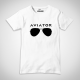 T-Shirt Aviator Glasses