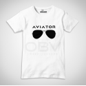 T-Shirt Aviator Glasses