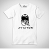 T-Shirt Aviator Pilot Skull