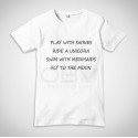 T-Shirt "Play with fairies"