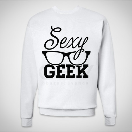 Sweatshirt "Sexy Geek"