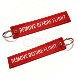 "Remove Before Flight" Keychain